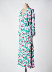 Robe mi-longue vert VILA pour femme seconde vue