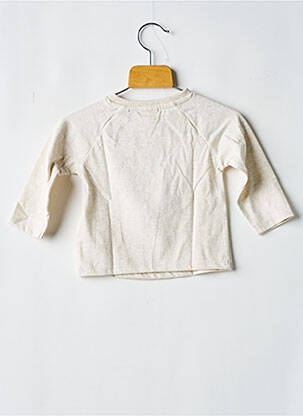 T-shirt col rond blanc TAPE À L'OEIL garçon