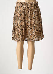 Mini-jupe marron VILA pour femme seconde vue