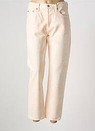 Jeans coupe droite rose LEVIS femme