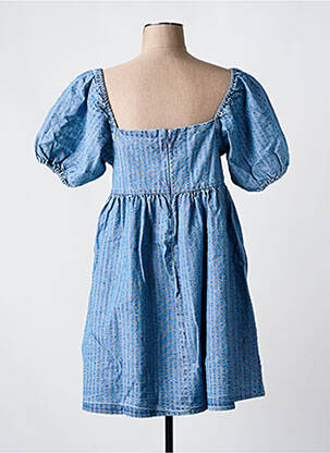 Robe courte bleu LEVI'S femme