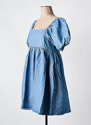 Robe courte bleu LEVI'S femme