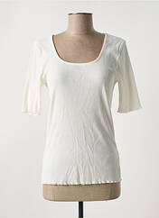 T-shirt blanc SELECTED pour femme seconde vue