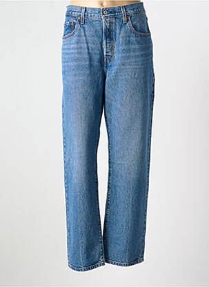 Jeans coupe droite bleu LEVI'S femme