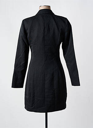 Robe courte col v noir PIECES femme