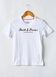 T-shirt blanc JACK & JONES garcon