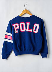 Sweat-shirt bleu RALPH LAUREN pour fille seconde vue