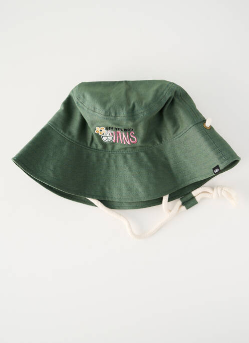 Chapeau vert VANS pour femme