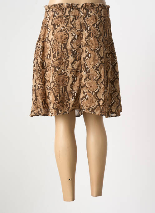 Mini-jupe marron VILA pour femme