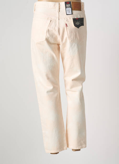 Jeans coupe droite rose LEVIS pour femme