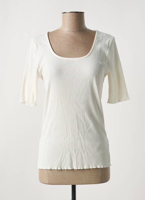 T-shirt blanc SELECTED pour femme