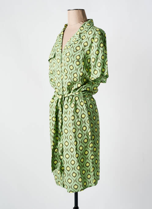 Robe courte vert NOISY MAY pour femme