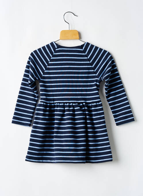 Robe mi-longue bleu PETIT BATEAU pour fille