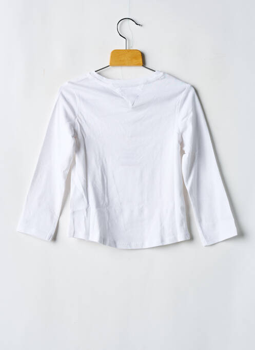 T-shirt blanc TOMMY HILFIGER fille