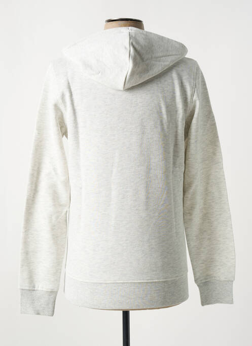 Sweat-shirt à capuche blanc JACK & JONES pour homme