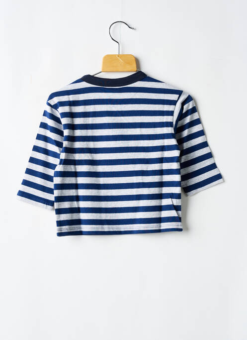 T-shirt bleu PETIT BATEAU pour garçon