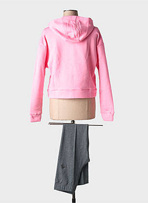 Ensemble de sport col rond rose ADIDAS fille