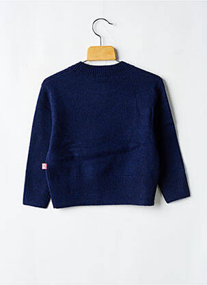 Pull col rond bleu BILLIEBLUSH fille