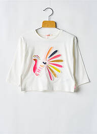 T-shirt col rond beige BILLIEBLUSH fille
