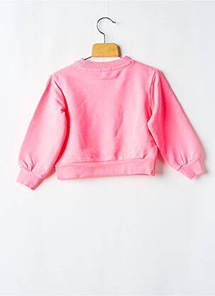 Sweat-shirt col rond rose BILLIEBLUSH fille