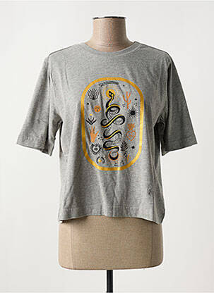 T-shirt gris STELLA FOREST pour femme