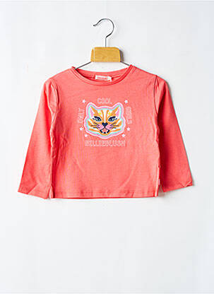 T-shirt col rond rouge BILLIEBLUSH fille