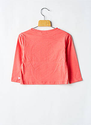 T-shirt col rond rouge BILLIEBLUSH fille