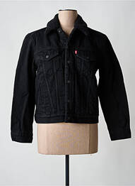 Veste en jean noir LEVIS femme
