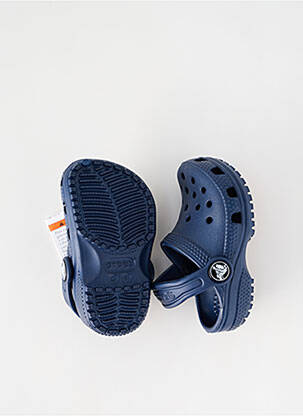 Mules/sabots bout rond bout rond bleu CROCS enfant