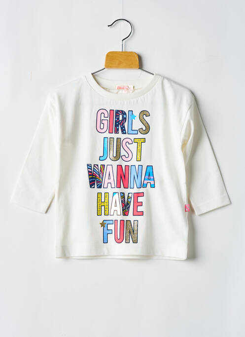 T-shirt beige BILLIEBLUSH pour fille