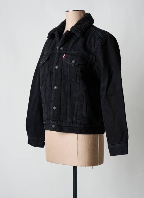 Veste en jean noir LEVIS pour femme