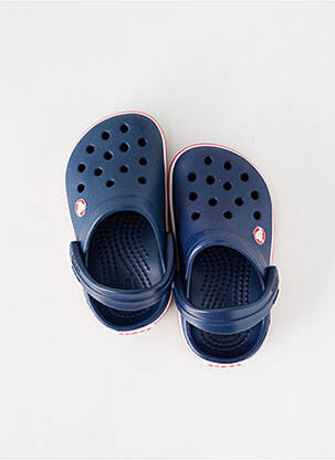 Mules/sabots bout rond bout rond bleu CROCS enfant