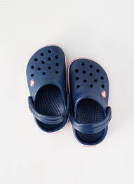Mules/sabots bout rond bout rond bleu CROCS enfant