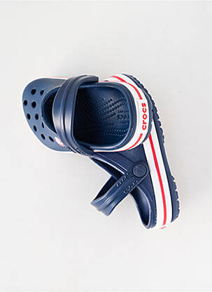 Mules/sabots bout rond bout rond bleu CROCS enfant