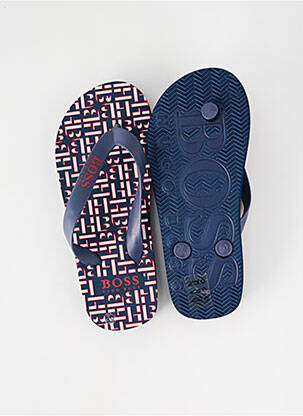 Tongs bout ouvert bout ouvert bleu HUGO BOSS garçon