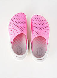 Mules/sabots bout rond bout rond rose CROCS fille