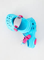 Mules/Sabots bleu CROCS pour fille seconde vue
