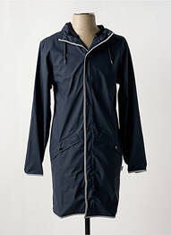 Imperméable col col montant bleu RAINS homme