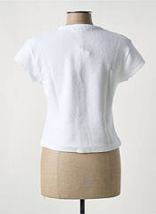 T-shirt blanc CALVIN KLEIN pour femme seconde vue