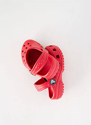 Mules/sabots bout rond bout rond rouge CROCS enfant