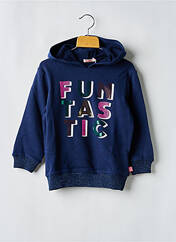 Sweat-shirt à capuche bleu BILLIEBLUSH pour fille seconde vue