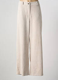 Pantalon large blanc LA FEE MARABOUTEE femme