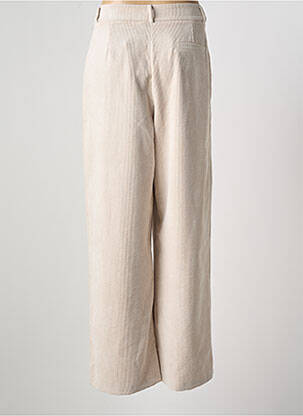 Pantalon large blanc LA FEE MARABOUTEE femme