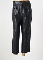 Pantalon droit noir SEE U SOON pour femme seconde vue