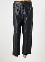 Pantalon droit noir SEE U SOON femme