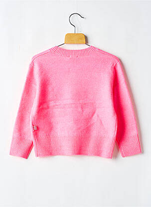 Pull col rond rose BILLIEBLUSH fille