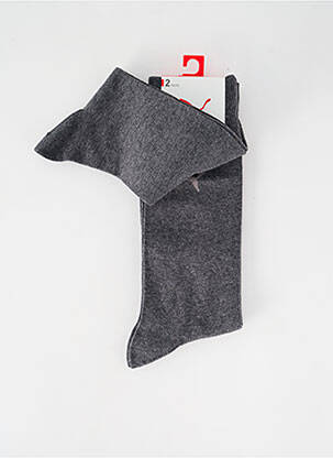 Chaussettes gris PUMA homme