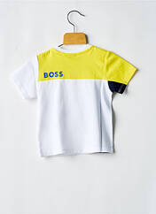 T-shirt blanc HUGO BOSS pour garçon seconde vue