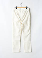 Pantalon droit blanc LA FEE MARABOUTEE pour femme seconde vue