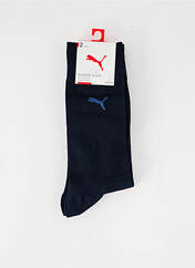 Chaussettes bleu PUMA pour unisexe seconde vue